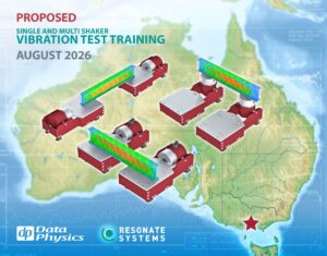 Proposed 2-day free seminar is designed to teach the underlying theory of Single and Multi Shaker Vibration Testing while maximizing practical experience with vibration testing equipment in the laboratory. The course is recommended for both Operators and Test Engineers. Instruction is provided by vibration test professionals from the NVT Group (Data Physics and Team Corporation) and Resonate Systems.