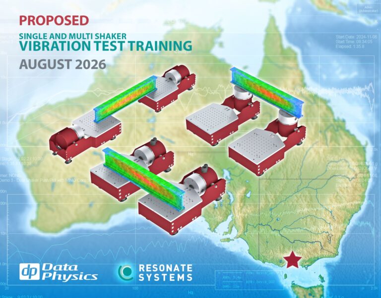 Proposed 2-day free seminar is designed to teach the underlying theory of Single and Multi Shaker Vibration Testing while maximizing practical experience with vibration testing equipment in the laboratory. The course is recommended for both Operators and Test Engineers. Instruction is provided by vibration test professionals from the NVT Group (Data Physics and Team Corporation) and Resonate Systems.