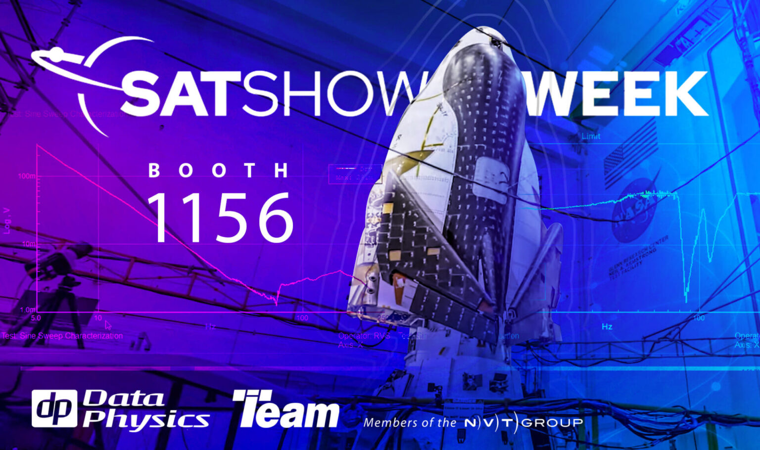 SAT-Show Week - Vibration Testing Equipment | Data Physics