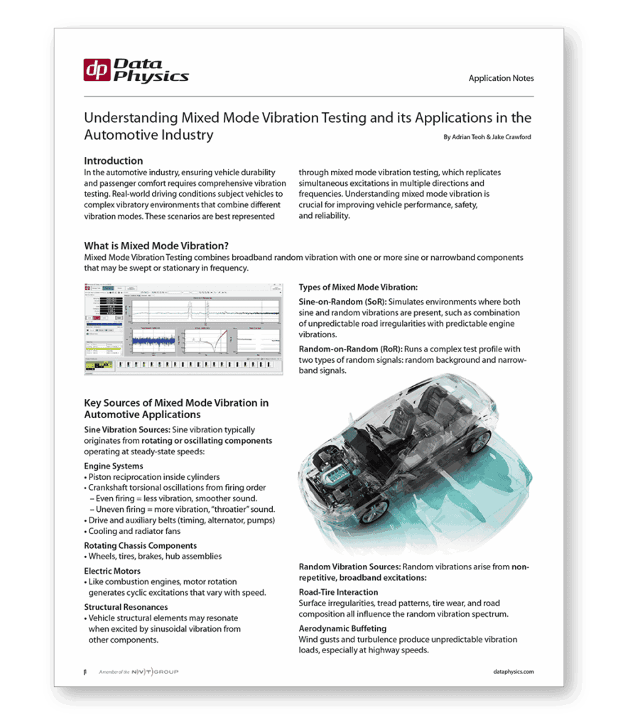 Understanding Mixed Mode Vibration Testing and its Applications in the Automotive Industry thumbnail